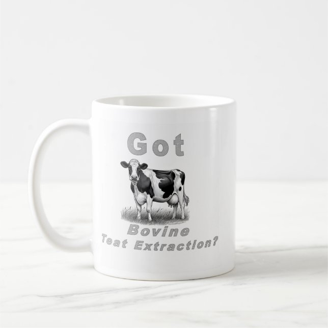 Caneca De Café Extração de Teto Bovina (Esquerda)