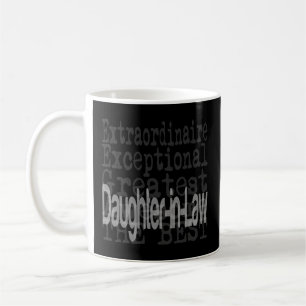 Caneca De Café Extraordinário De Filha De Direito