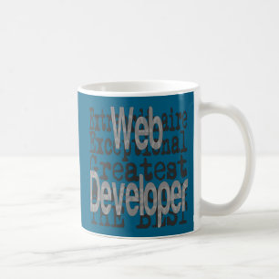 Caneca De Café Extraordinário do desenvolvedor da Web