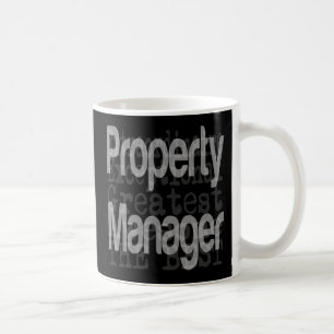 Caneca De Café Extraordinário do Gerenciador de Propriedades