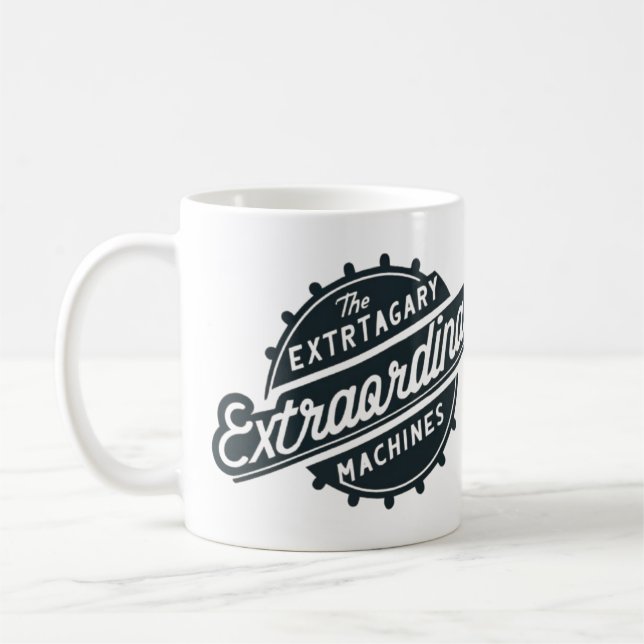 Caneca De Café Extraordinary Machines Collection 02 (Esquerda)