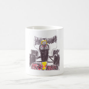 Caneca De Café F1 Touro Vermelho