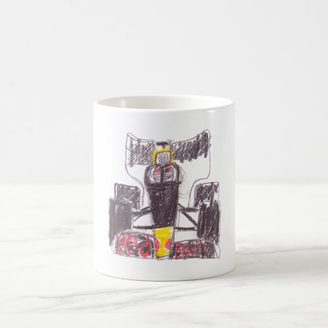Caneca De Café F1 Touro Vermelho (Centro)
