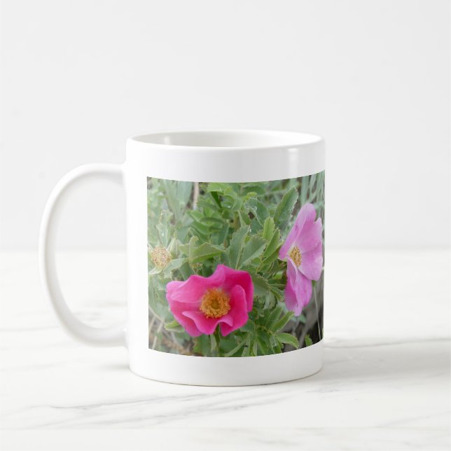 Caneca De Café F4 Rosas selvagens (Esquerda)