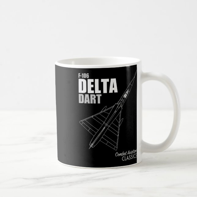 Caneca De Café F-106 Delta Dart (Direita)
