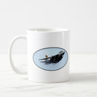 Caneca De Café F-14 Pintura do Avião Tomcat