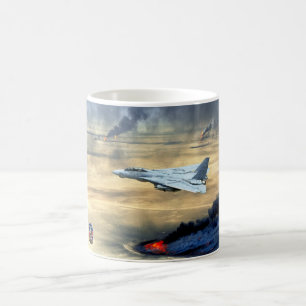 CANECA DE CAFÉ F-14 TOMCAT "DESERT PATROL"