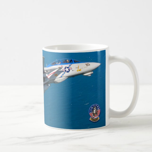 CANECA DE CAFÉ F-14 TOMCAT "ON PATROL" (Direita)