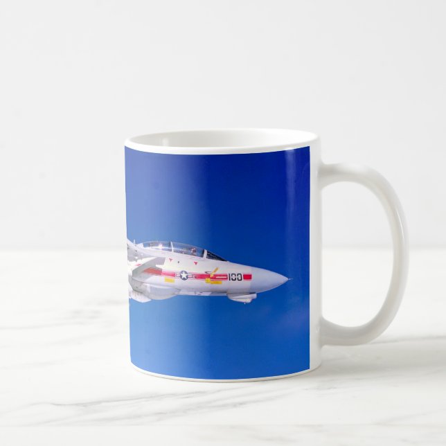 CANECA DE CAFÉ F-14 TOMCAT "ON PATROL" (Direita)