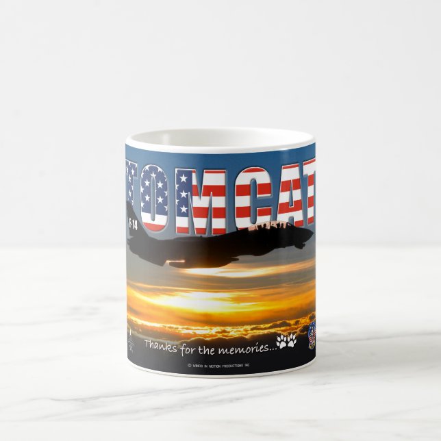 Caneca De Café F-14 TomCAT Sunset Mug (Centro)