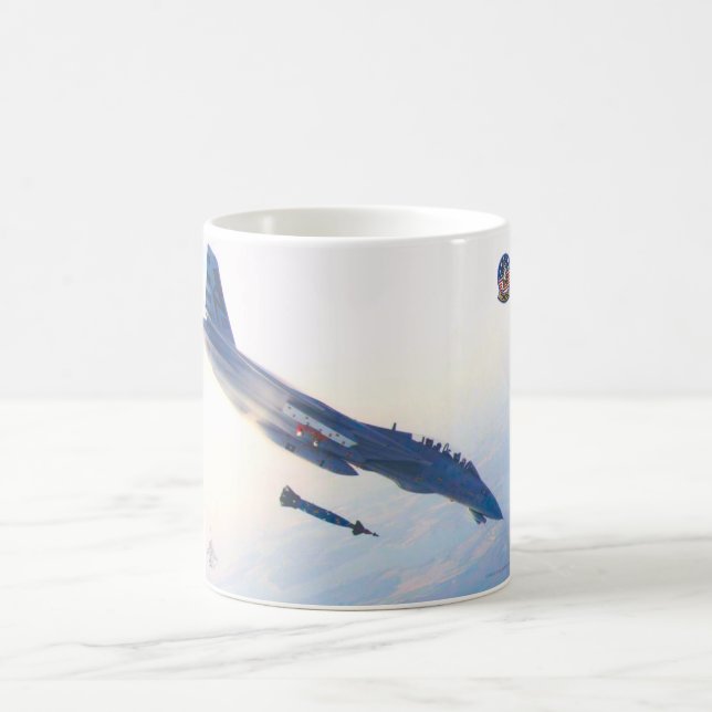 CANECA DE CAFÉ F-14 TOMCAT "TALLY HO" (Centro)