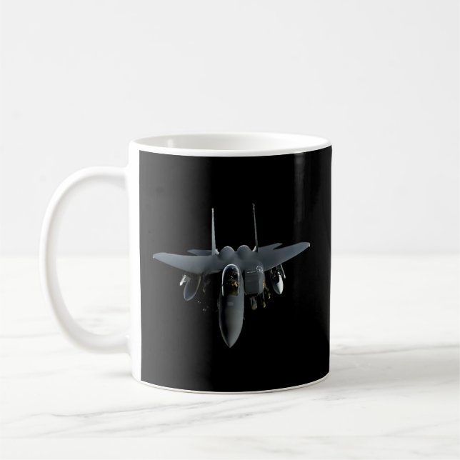 Caneca De Café F-15 Águia de Greve (Esquerda)