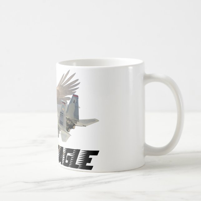 Caneca De Café F-15C Eagle (Direita)