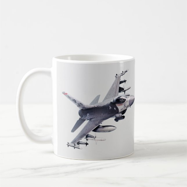 Caneca De Café F-16 Fighting Falcon (Esquerda)