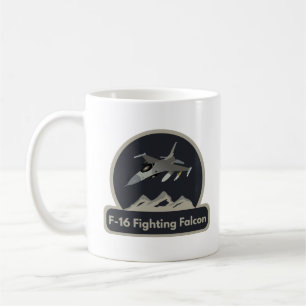 Caneca De Café F-16 Jet Fighter Americano