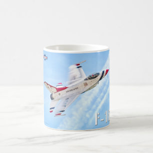 CANECA DE CAFÉ F-16C FALCÃO DE LUTA