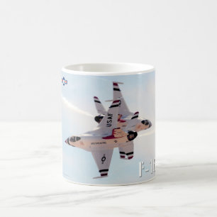 CANECA DE CAFÉ F-16C FALCÃO DE LUTA