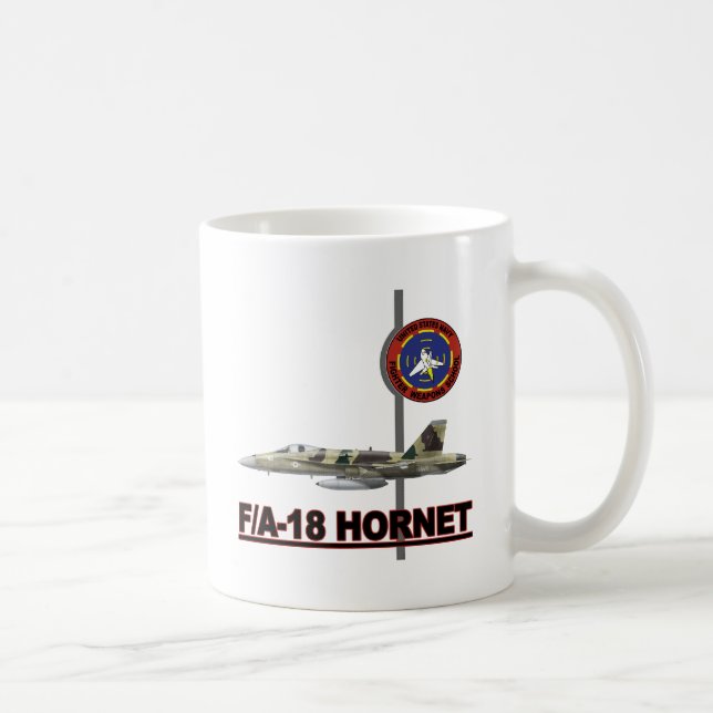 Caneca De Café F-18 Top Gun (Direita)