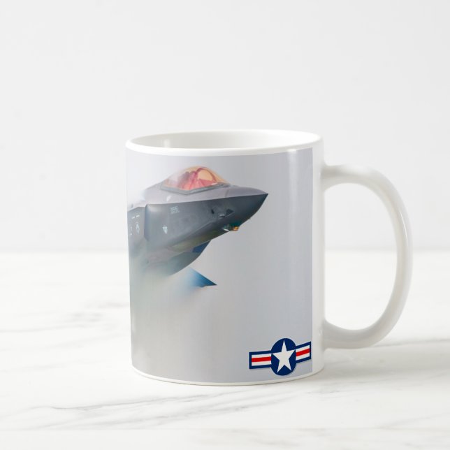 Caneca De Café F-35A LIGHTNING II "Boom" Mug (Direita)