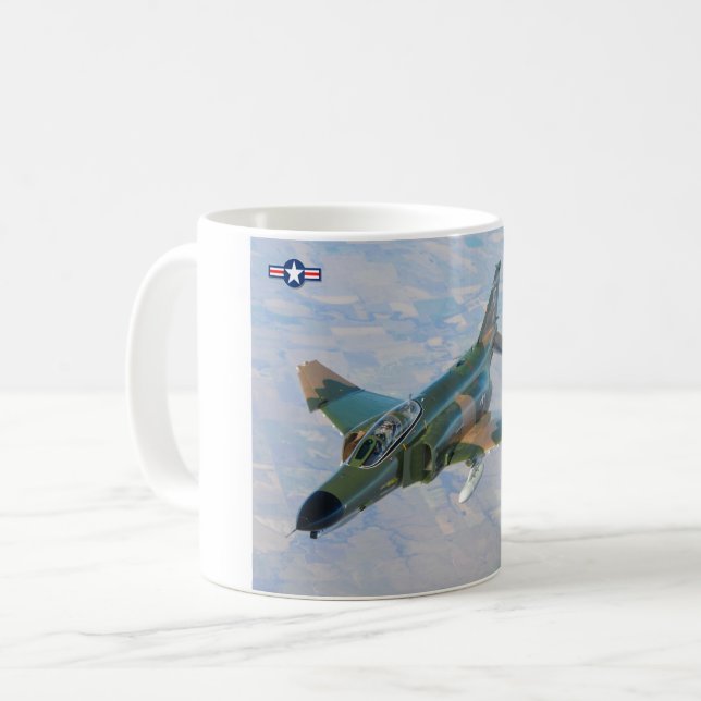 CANECA DE CAFÉ F-4 FANTOM (Frente Esquerda)
