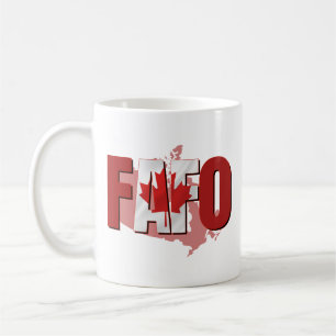 Caneca De Café F.A.F.O Sinalizador