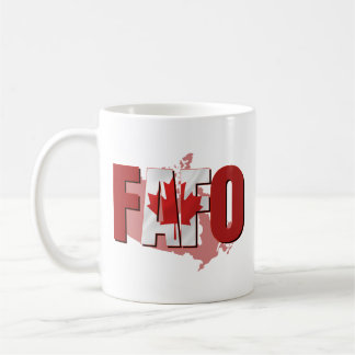 Caneca De Café F.A.F.O Sinalizador