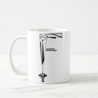 Caneca De Café "F" Café Mug