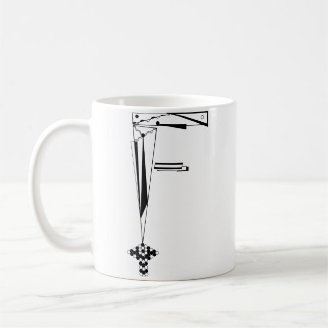 Caneca De Café "F" Café Mug (Esquerda)