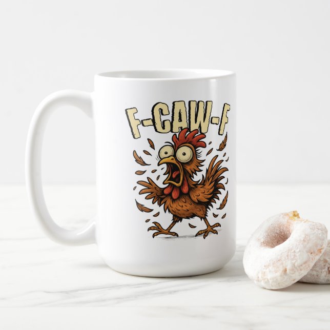 CANECA DE CAFÉ F-CAW-F (Com Donut)