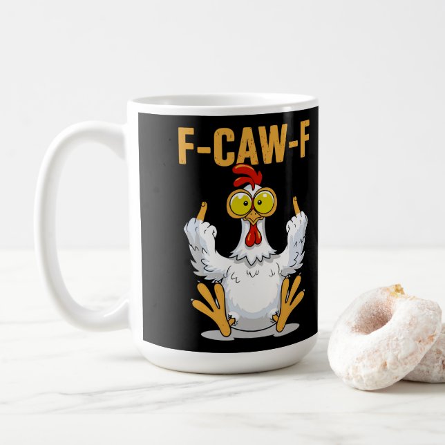 CANECA DE CAFÉ F-CAW-F (Com Donut)