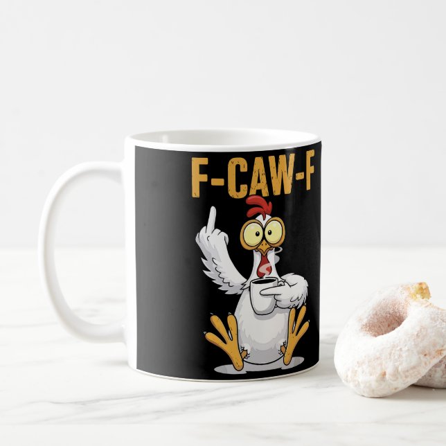 CANECA DE CAFÉ F-CAW-F (Com Donut)