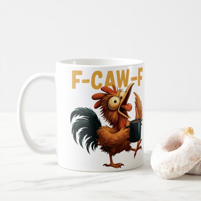 CANECA DE CAFÉ F-CAW-F (Com Donut)