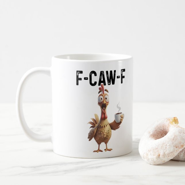 CANECA DE CAFÉ F CAW F (Com Donut)