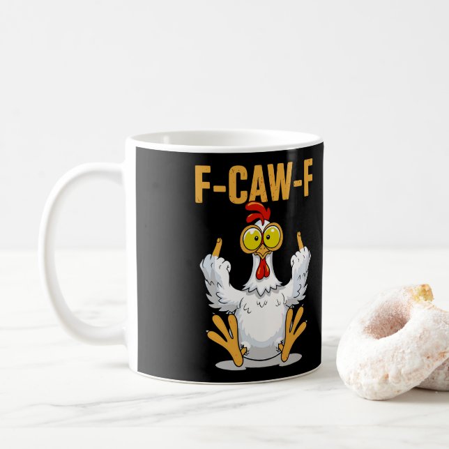 CANECA DE CAFÉ F-CAW-F (Com Donut)