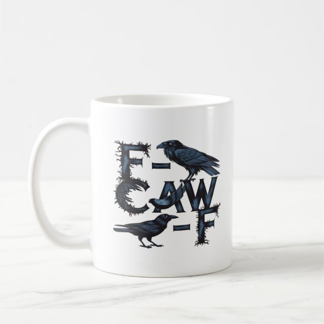 Caneca De Café F-Caw-F Classic Creative Style (Esquerda)