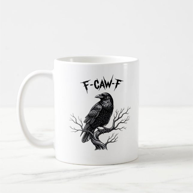 Caneca De Café F Caw F Estilo Moderno Tendência (Esquerda)