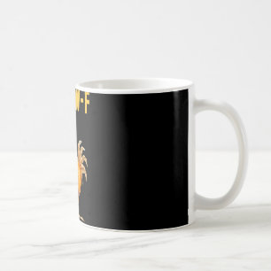 Caneca De Café F-caw-f Humor de Frango Engraçado Galo Meme Dito Q