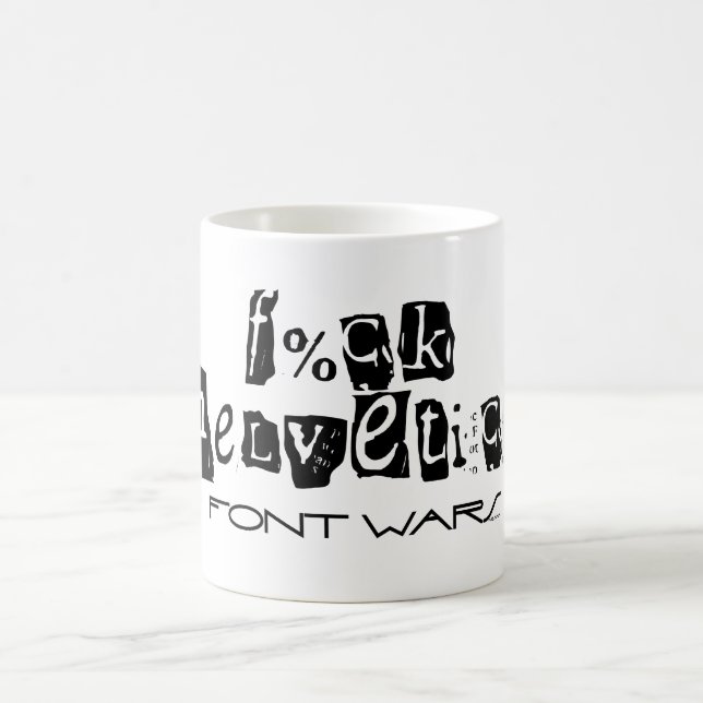 Caneca De Café F%ck Helvetica Mug (Centro)