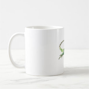 Caneca De Café F é para Fiji Banded Iguana
