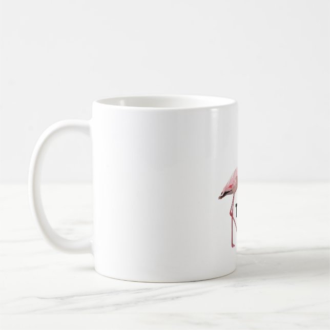 Caneca De Café F é para Flamingo (Esquerda)