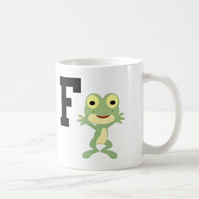 Caneca De Café F é para Frogman (Direita)