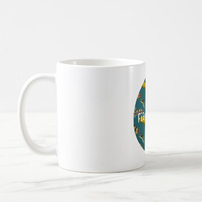 Caneca De Café F é para o Peixe Keeper (Esquerda)