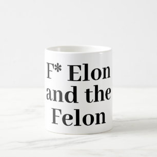 Caneca De Café F* Elon Coffee Mug