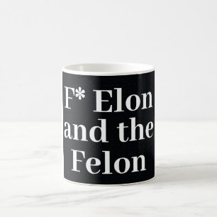 Caneca De Café F* Elon Coffee Mug
