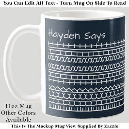 Caneca De Café F**k This Shit-Hidden Message 144WB Funny Work Cof