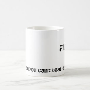 Caneca De Café F.U.A.B., quando você não puder os bater…
