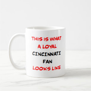 Caneca De Café fã de Cincinnati, leal
