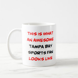 Caneca De Café fã de esporte tampa bay, incrível