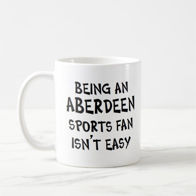 Caneca De Café fã de esportes de Aberdeen, sendo (Esquerda)