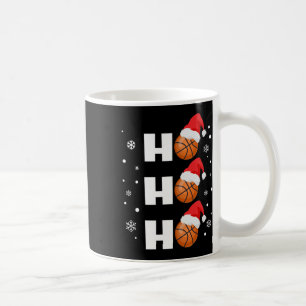 Caneca De Café Fa De Esportes Ho Ho Ho Do Jogador De Bysketbyll D